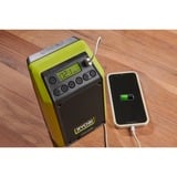 Ryobi Akku-Bluetooth Box , Lautsprecher schwarz/grün, ONE+ 18V