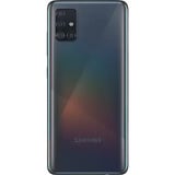 Samsung Galaxy A51 128GB Generalüberholt, Handy Prism Crush Black, Android, Dual-SIM, 4 GB LPDDR4X
