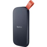 SanDisk Portable SSD 2 TB, Externe SSD schwarz/orange, USB-C 3.2 Gen 2 (10 Gbit/s)