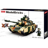 Sluban ModelBricks T90MS Kampfpanzer, Konstruktionsspielzeug 