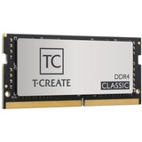 Team Group SO-DIMM 16 GB DDR4-3200 Kit, Arbeitsspeicher silber, TTCCD416G3200HC22DC-S01, T-CREATE CLASSIC 