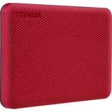 Toshiba Canvio Advance 4 TB, Externe Festplatte rot, Micro-USB-B 3.2 Gen 1 (5 Gbit/s)