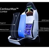 Vertagear Gaming-Stuhl SL3800 schwarz/carbon, ContourMax Lumbar, VertaAir, Hygennx