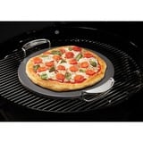 Weber CRAFTED Glasierter Grillstein 8861, rund, Pizzastein grau