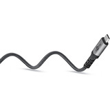 goobay USB4 Gen 3x2 Kabel, USB-C Stecker > USB-C Stecker, 40Gbit/s schwarz/grau, 1,5 Meter, PD, Laden mit bis zu 240 Watt