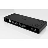 i-tec Universal Dual 4K Display Docking Station Power Delivery 85W, Dockingstation schwarz, Anschluss per USB-C, inkl. USB-C-Ladegerät 100 W