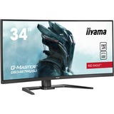 iiyama G-Master GB3467WQSU-B5, Gaming-Monitor 86.4 cm (34 Zoll), schwarz, WQHD, VA, AMD Free-Sync, HDR, 165Hz Panel