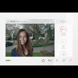 0 Wohnungsstation Video Aufputz 7 Zoll mit TFT-Farbdisplay und Freisprechfunktion weiß (glänzend), Retail