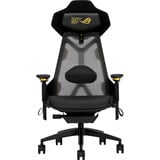 ASUS ROG Destrier Edition 20, Gaming-Stuhl schwarz/gold, mobile Gaming-Armstützmodus, Akustikpaneel