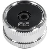 Alphacool ES Druckventil G1/4" AG, Verbindung chrom/schwarz