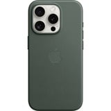 Apple Feingewebe Case mit MagSafe, Handyhülle dunkelgrün, iPhone 15 Pro