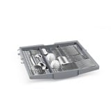 Bosch SMI4EVS08E Serie 4, Spülmaschine edelstahl (gebürstet), 60 cm, Home Connect