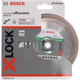 Bosch X-LOCK Diamanttrennscheibe Standard for Ceramic, Ø 115mm Bohrung 22,23mm