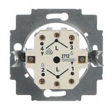 Busch-Jaeger Jalousieschalter Einsatz zwei polig 2712 U weiß, Retail