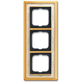 Busch-Jaeger Rahmen dreifach 1723-836 ms/pol Dekor elf/ws weiß, Retail