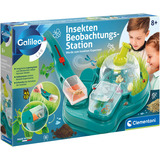 Clementoni Insekten Beobachtungs Station mit Vergrößerungslinse, Experimentierkasten 