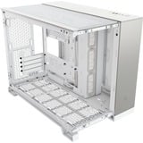 Corsair 2500X , Tower-Gehäuse weiß/aluminium, Tempered Glass x 2