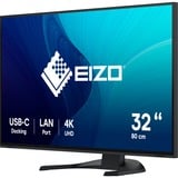 EIZO EV3240X-BK, LED-Monitor 80 cm (32 Zoll), schwarz, UltraHD/4K, IPS, LAN, USB-C