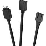 Fractal Design Prisma AL-18 ARGB PWM 2-Pack, Gehäuselüfter schwarz/weiß, 2er Pack, 180 mm
