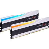 G.Skill DIMM 32 GB DDR5-6000 (2x 16 GB) Dual-Kit, Arbeitsspeicher weiß, F5-6000J3238F16GX2-TZ5RW, Trident Z5 RGB, INTEL XMP