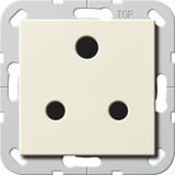 Gira Steckdose British Standard Rundstift 15 Ampere weiß, Retail