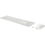 HP 650 Wireless-Tastatur und -Maus, Desktop-Set weiß, DE-Layout