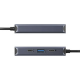  HyperDrive Next 8 Port USB-C Hub, Dockingstation nachtblau, 140W Passthrough