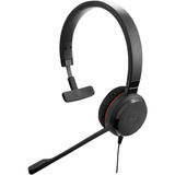Jabra Evolve 30 II, Headset schwarz, UC, 3,5 mm Klinkenstecker, USB C und USB A, Mono