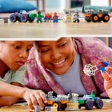 LEGO 10782 Marvel Spidey und seine Super-Freunde: Hulks und Rhinos Monster Truck-Duell, Konstruktionsspielzeug 