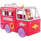 Mattel Barbie Chelsea Feuerwehrauto mit Chelsea Puppe 
