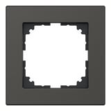 Merten Metallrahmen einfachrahmen matt unbehandelt, Abdeckung Retail