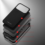 Nevox StyleShell NYLO, Handyhülle schwarz, iPhone 17 Pro