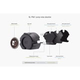 Noctua NL-LC1-24, Wasserkühlung schwarz/braun