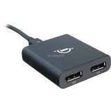 OWC Thunderbolt 3/2x DisplayPort Adapter schwarz