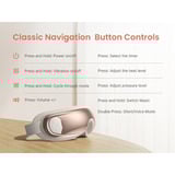 Renpho Augenmassagegerät Eyeris 3  roségold, Sprachsteuerung