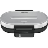 Rommelsbacher Waffelautomat WA 1250, Waffeleisen schwarz/silber