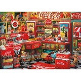 Schmidt Spiele Coca Cola - Nostalgie-Shop, Puzzle 1000 Teile
