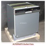 Siemens SN55ZS07CE IQ500, Spülmaschine edelstahl (gebürstet)/schwarz, 60 cm, Home Connect