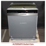 Siemens SN55ZS07CE IQ500, Spülmaschine edelstahl (gebürstet)/schwarz, 60 cm, Home Connect