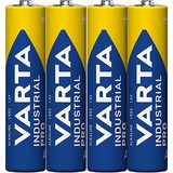 Varta Industrial, Batterie 4 Stück, AAA