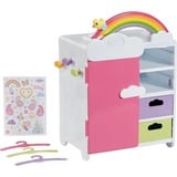 ZAPF Creation BABY born® Regenbogen Schrank, Puppenmöbel 