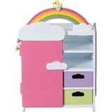 ZAPF Creation BABY born® Regenbogen Schrank, Puppenmöbel 