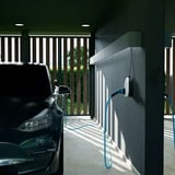 go-e Charger Gemini, 11 kW (16A 3-phasig), Wallbox weiß/schwarz, ohne Kabel