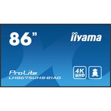iiyama ProLight LH8675UHS-B1AG, Public Display schwarz (matt), UltraHD/4K, IPS, Lautsprecher, SDM-Slot