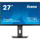 iiyama ProLite XB2797QSNP-B1, LED-Monitor 68.5 cm (27 Zoll), schwarz (matt), QHD, IPS, HDMI, DP, USB-C, USB-Hub, Daisy Chain, KVM