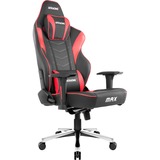 AKRacing Master Max, Gaming-Stuhl schwarz/rot