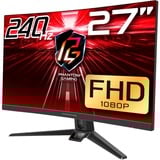 ASRock PG27F15RS1A, Gaming-Monitor 68.5 cm (27 Zoll), schwarz, FullHD, VA, HDR10, Adaptive-Sync, 240Hz Panel