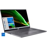 Acer Swift X (SFX16-51G-73D4), Notebook grau, Windows 11 Home 64-Bit, 1 TB SSD