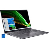 Acer Swift X (SFX16-51G-73D4), Notebook grau, Windows 11 Home 64-Bit