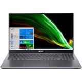 Acer Swift X (SFX16-51G-73D4), Notebook grau, Windows 11 Home 64-Bit, 1 TB SSD
